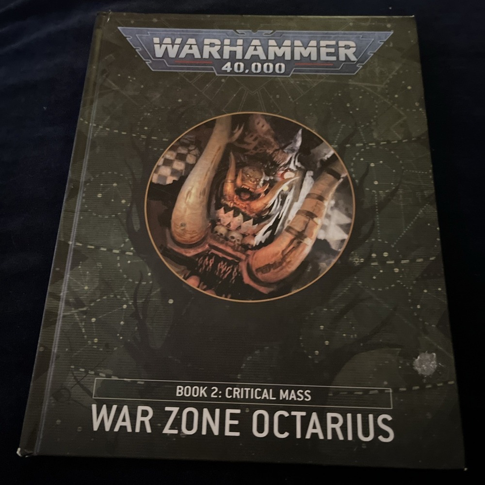Games Workshop Warhammer 40K Book 2 Critical Mass War Zone Octarius Rulebook